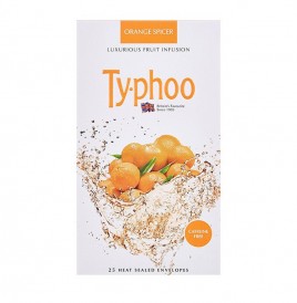 Typhoo Orange Spicer Luxurious Fruit Infusion  Box  25 pcs